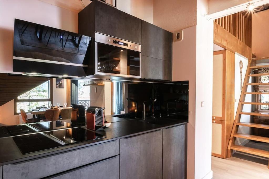 Bel Appartement Entier En Style Chalet A شامونكس المظهر الخارجي الصورة