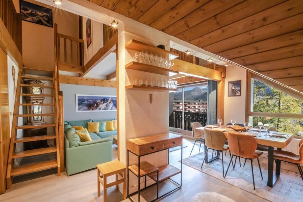 Bel Appartement Entier En Style Chalet A شامونكس المظهر الخارجي الصورة